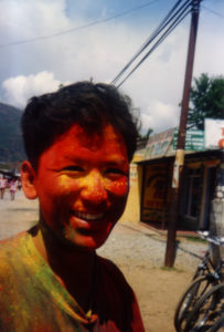 Holi à Pokhara (Népal) Holi à Pokhara (Népal)