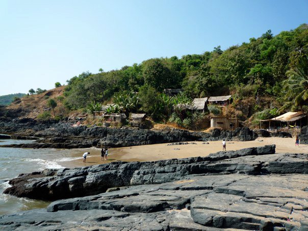 Paradise Beach au sud de Gokarna Photo de Paradise Beach au sud de Gokarna