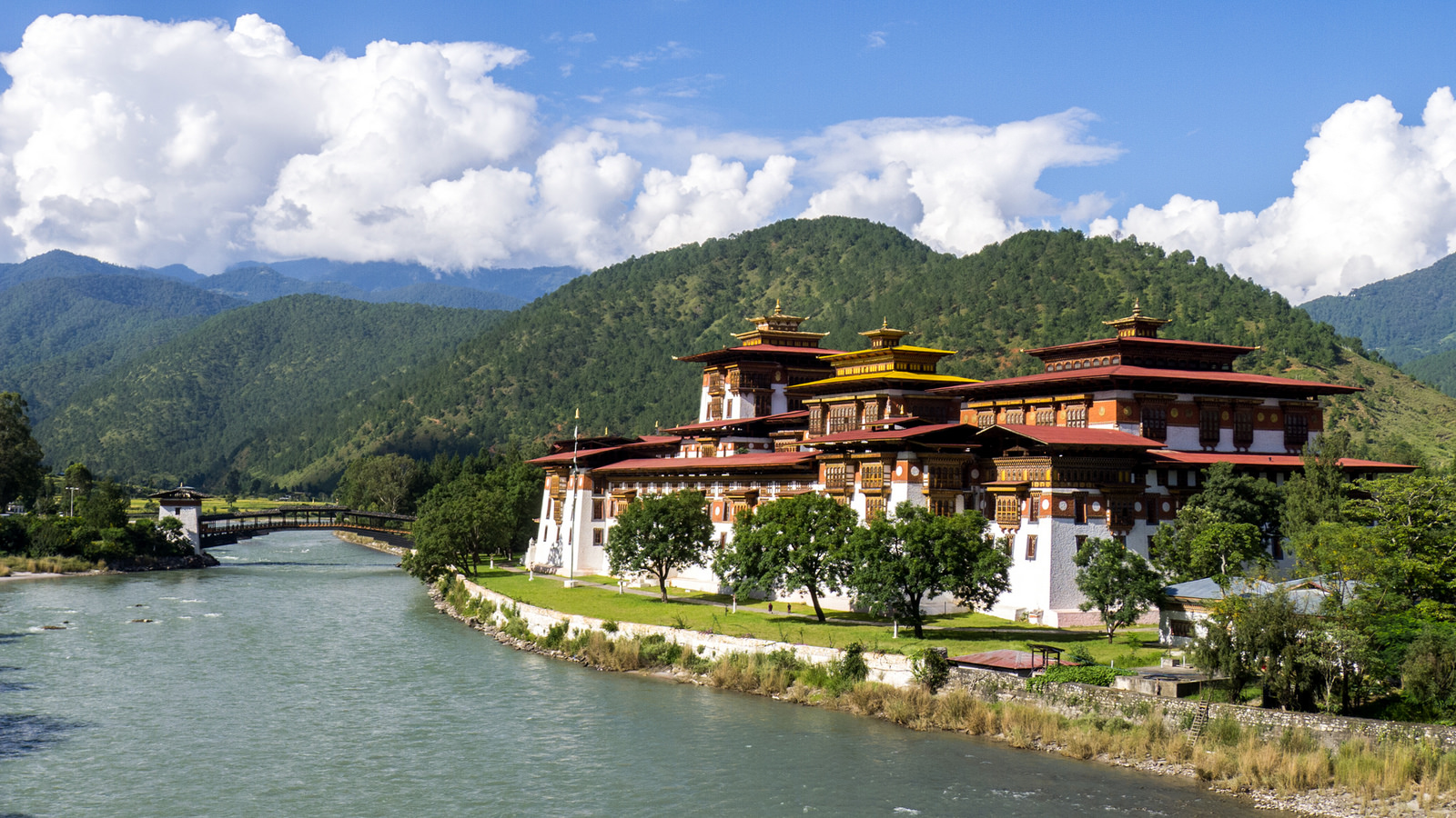 Le dzong de Punakha