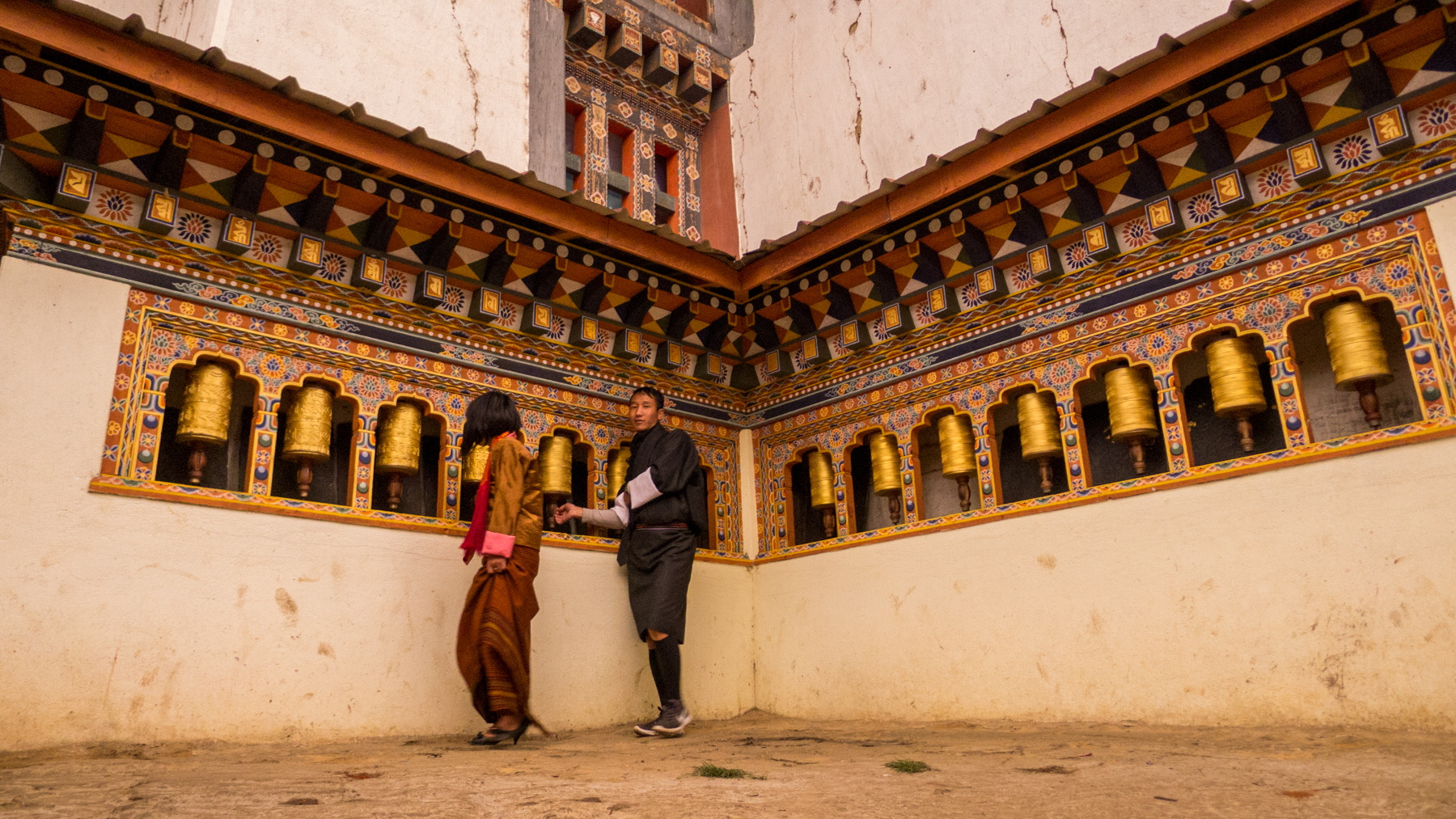 Festival at the Gangtey Temple