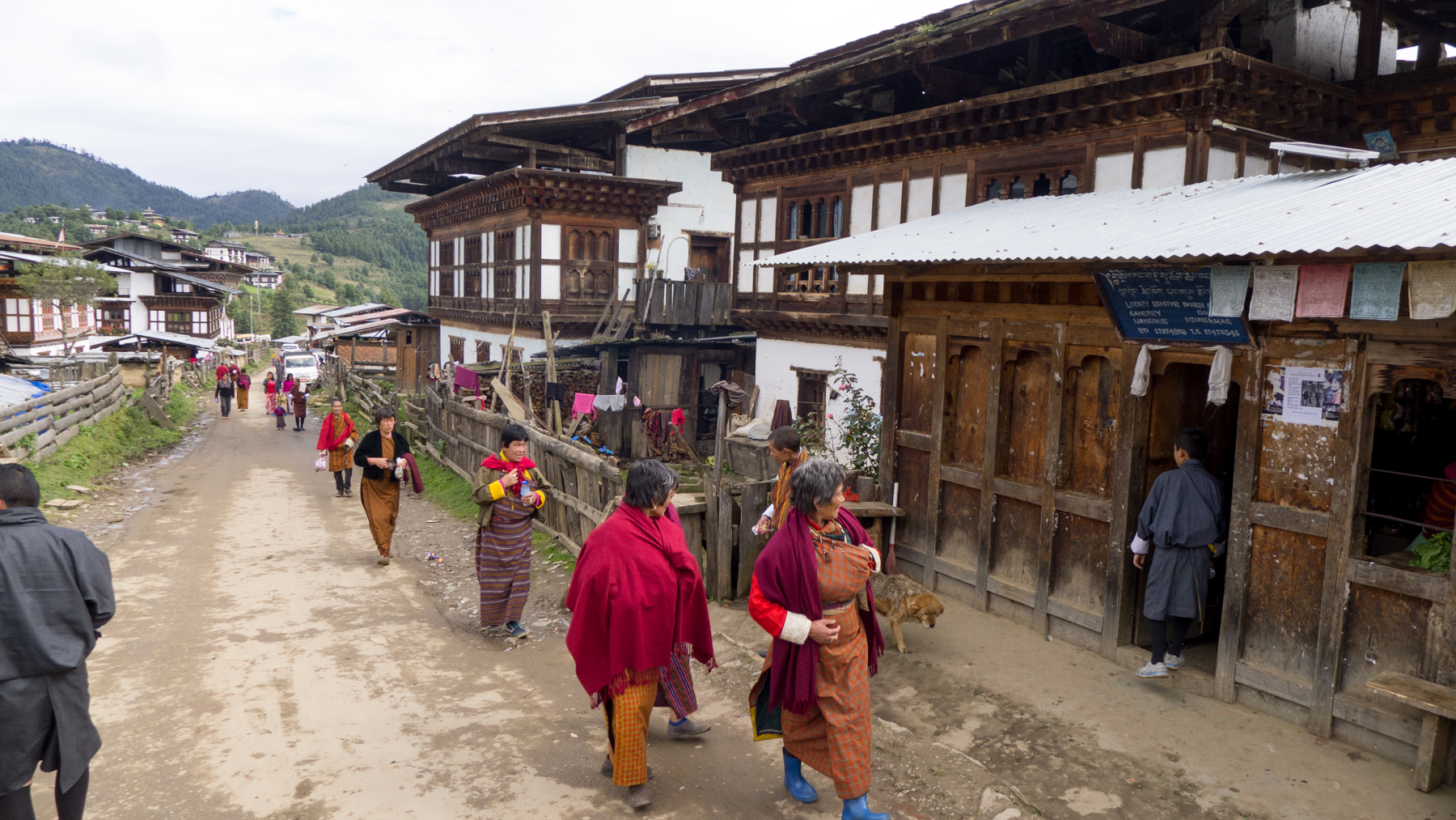 Gangtey village