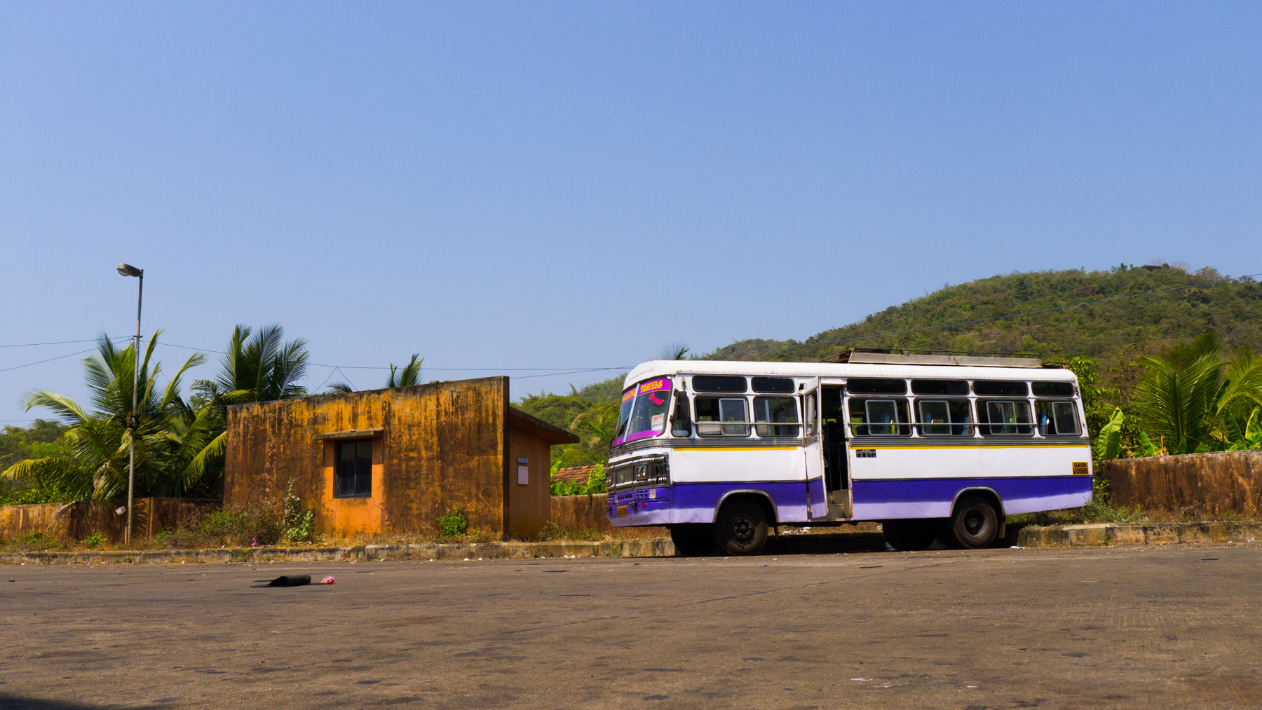 Bus stand de Chaudi/Canacona