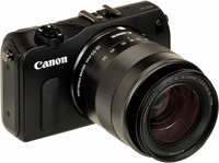 Le Canon EOS M