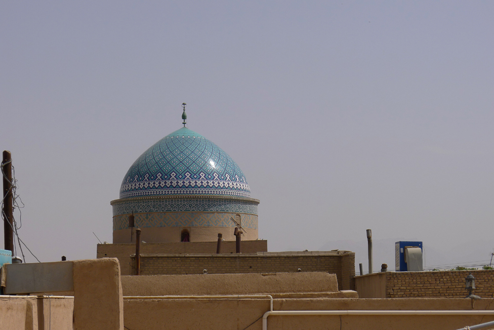 Vieille ville de Yazd, vue des toits