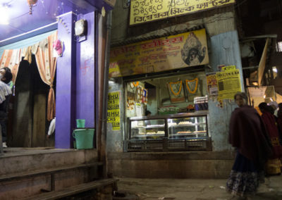 Le quartier de Mansarovar Ghat à Varanasi