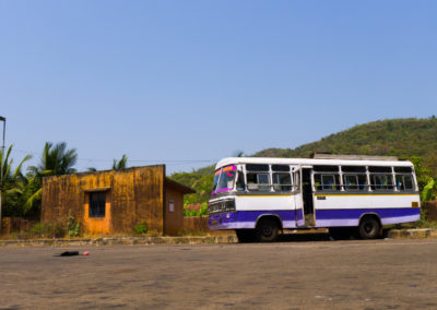 Arrivée à Gokarna après un saut à Palolem (Goa)