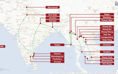 1996 – Asie: Thaïlande, Laos, Cambodge, Birmanie, Inde